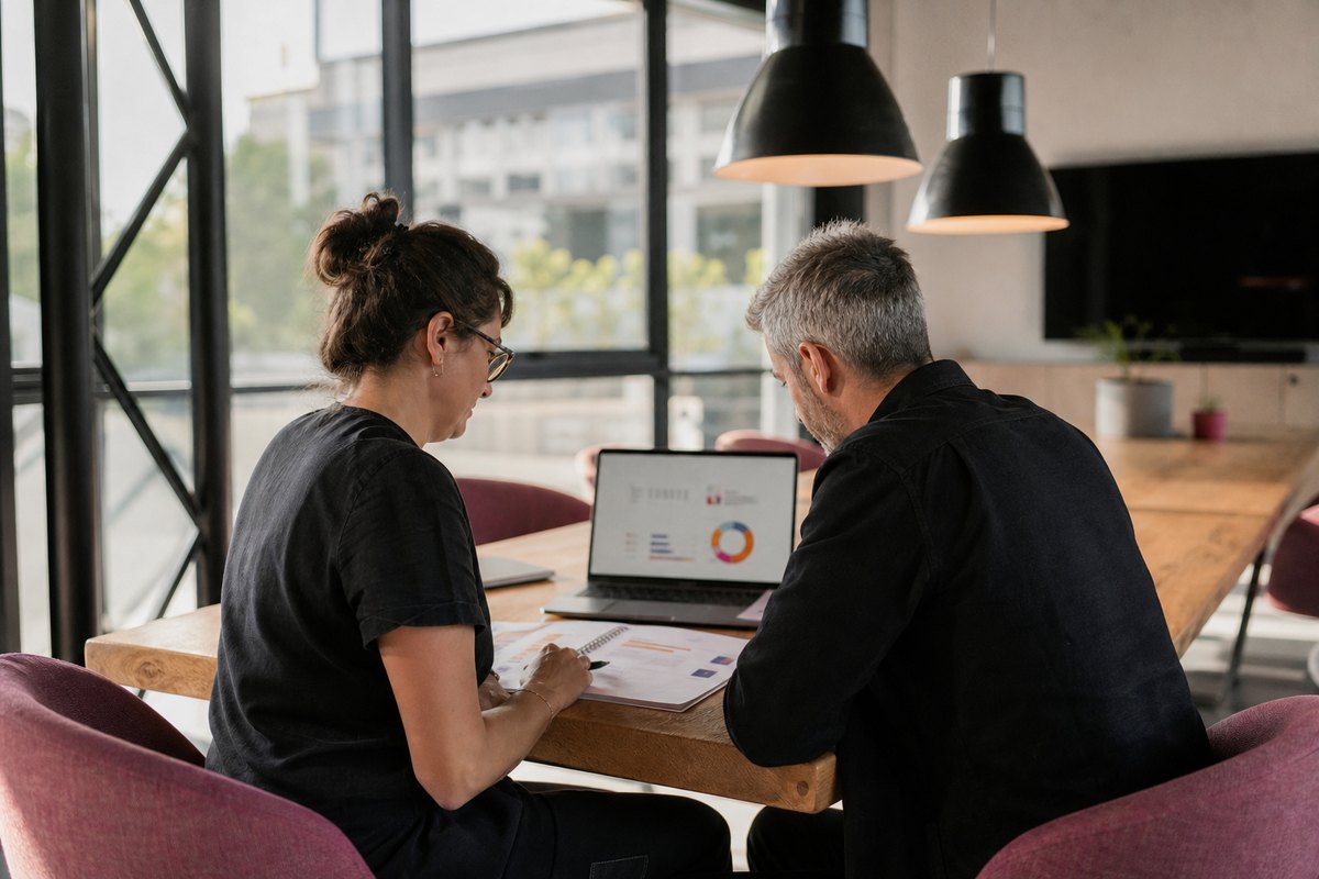 SEO services planning session for a New Zealand small business